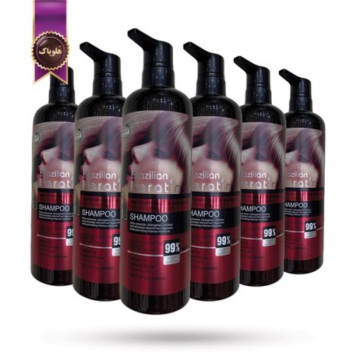 6 عدد شامپو نایس فرش NICE FRESH مدل کراتینه برزیلی Brazilian Keratin حجم 900 میلی لیتر (اورجینال)