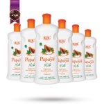 6 عدد لوسیون دست و بدن آر دی ال RDL مدل با عصاره پاپایا و شیر Papaya Milk حجم 600 میلی لیتر (اورجینال)