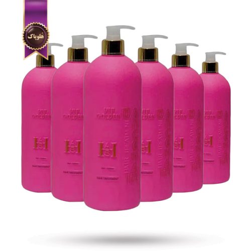 6 عدد ماسک مو دنس هیر Dance Hair مدل وی آی پی گلدن VIP Golden حجم 1000 میلی لیتر (اورجینال)