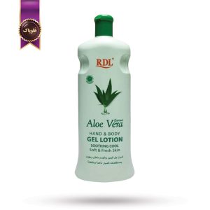 لوسیون دست و بدن آر دی ال RDL مدل با عصاره آلوئه ورا Aloe Vera حجم 600 میلی لیتر (اورجینال)