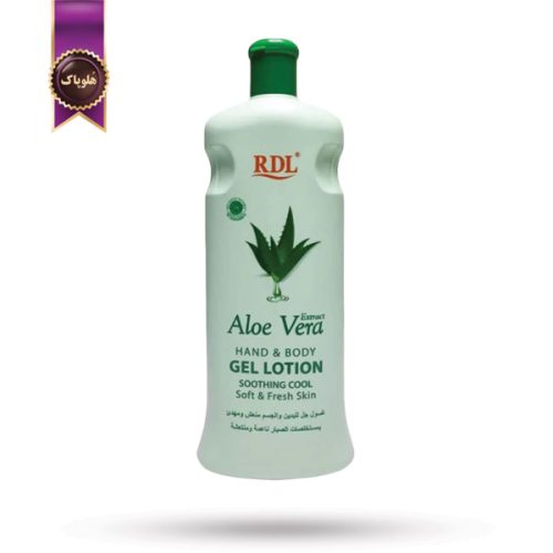 لوسیون دست و بدن آر دی ال RDL مدل با عصاره آلوئه ورا Aloe Vera حجم 600 میلی لیتر (اورجینال)