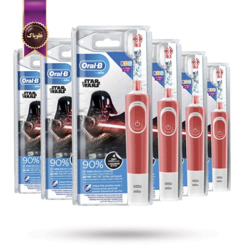 6 عدد مسواک برقی کودک اورال بی Oral-B طرح استار وارز D100 Star Wars