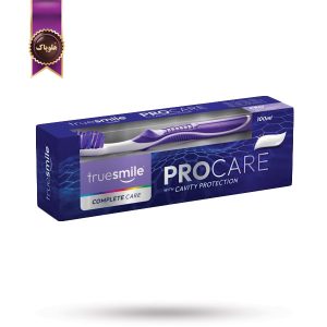 ست مسواک و خمیر دندان ترو اسمایل True Smile مدل مراقبت پیشرفته Pro Care حجم 100 میلی لیتر (اورجینال)