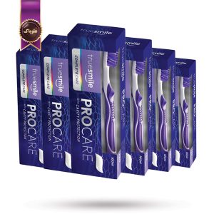 6 عدد ست مسواک و خمیر دندان ترو اسمایل True Smile مدل مراقبت پیشرفته Pro Care حجم 100 میلی لیتر (اورجینال)