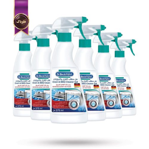 6 عدد پاک‌ کننده فر دکتر بکمن Dr. Beckmann حجم 375 میلی‌ لیتر (اورجینال)