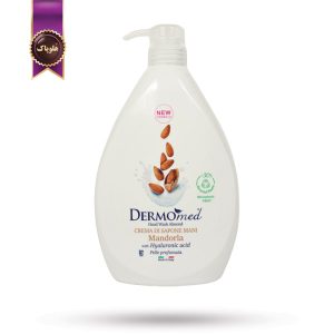 مایع دستشویی کرمی درمومد Dermomed مدل رایحه بادام Mandorla حجم 1 لیتر (اورجینال)