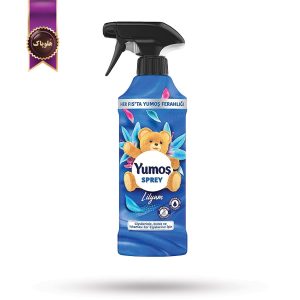 اسپری خوشبو کننده چند منظوره یوموش Yumos رایحه گل لیلیوم Lilyum حجم 450 میلی لیتر (اورجینال)
